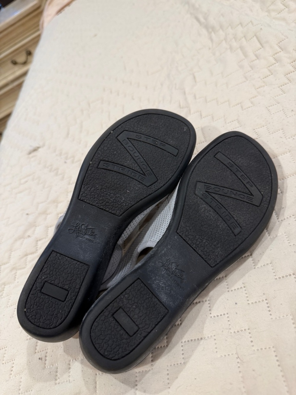 Lifestride gray slingback sandals, 6 1/2 - Picture 8 of 8
